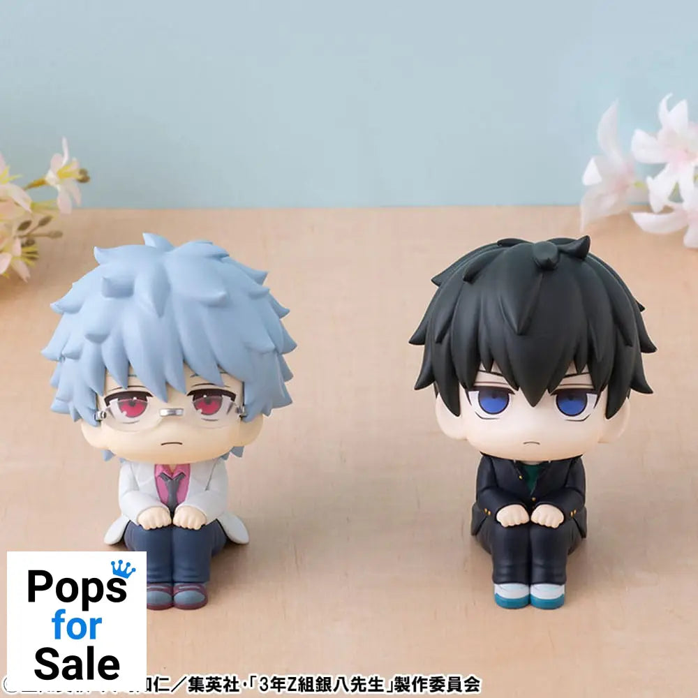 3-Z Ginpachi Sensei Look Up PVC Statue Ginpachi Sakata & Toshiro Hijikata Set (with gift) 11 cm