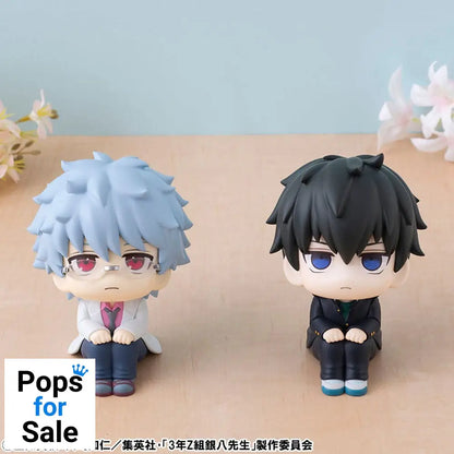 3-Z Ginpachi Sensei Look Up PVC Statue Ginpachi Sakata & Toshiro Hijikata Set (with gift) 11 cm