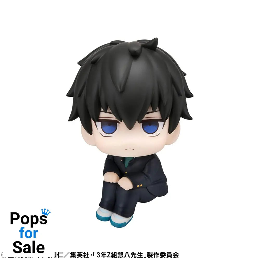 3-Z Ginpachi Sensei Look Up PVC Statue Toshiro Hijikata  11 cm