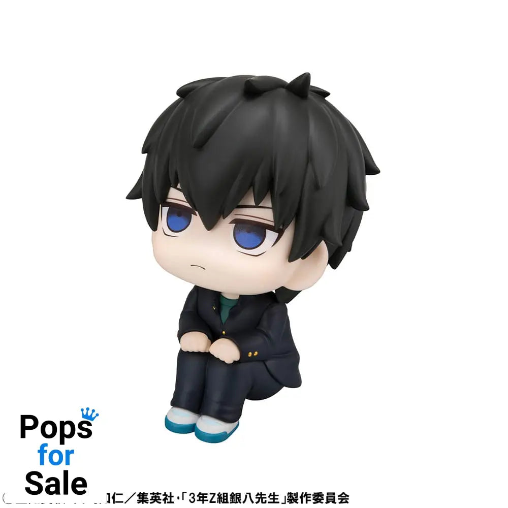 3-Z Ginpachi Sensei Look Up PVC Statue Toshiro Hijikata  11 cm