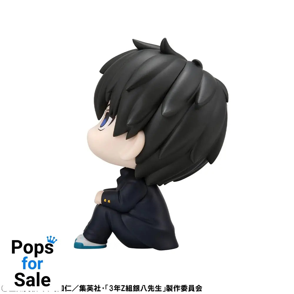 3-Z Ginpachi Sensei Look Up PVC Statue Toshiro Hijikata  11 cm