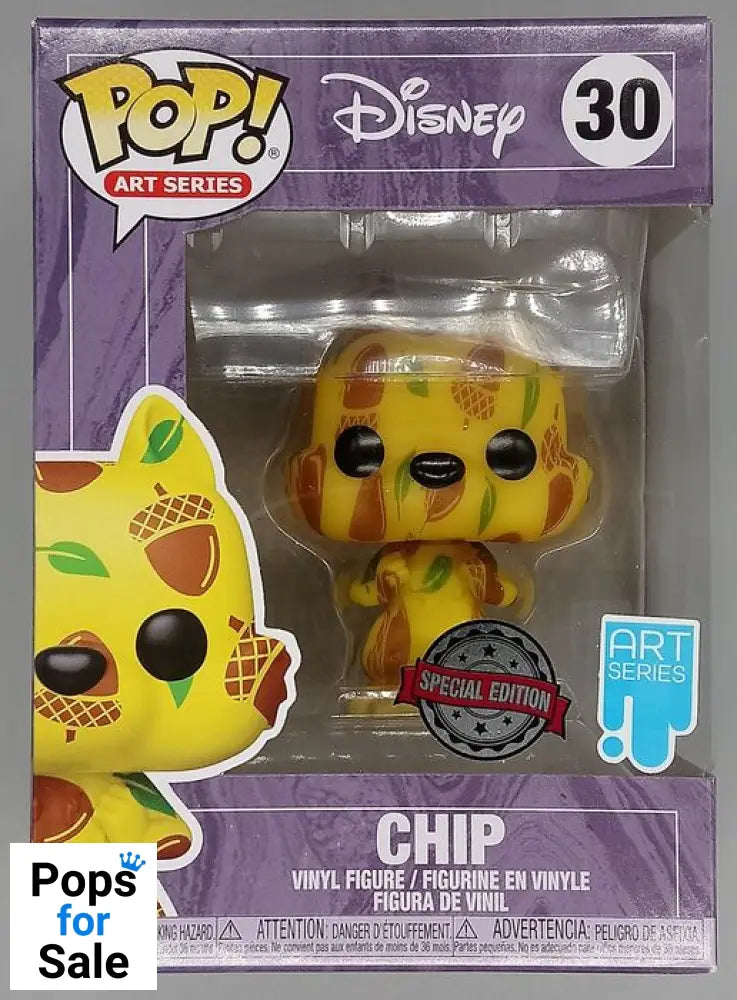 #30 Chip - Art Series - Mickey and Friends Funko POP - PopsforSale.co.uk