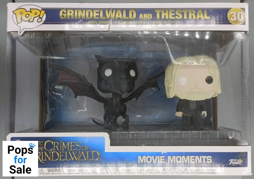 #30 Grindelwald and Thestral Movie Moment Fantastic Beasts - Box Damaged Funko POP - PopsforSale.co.uk