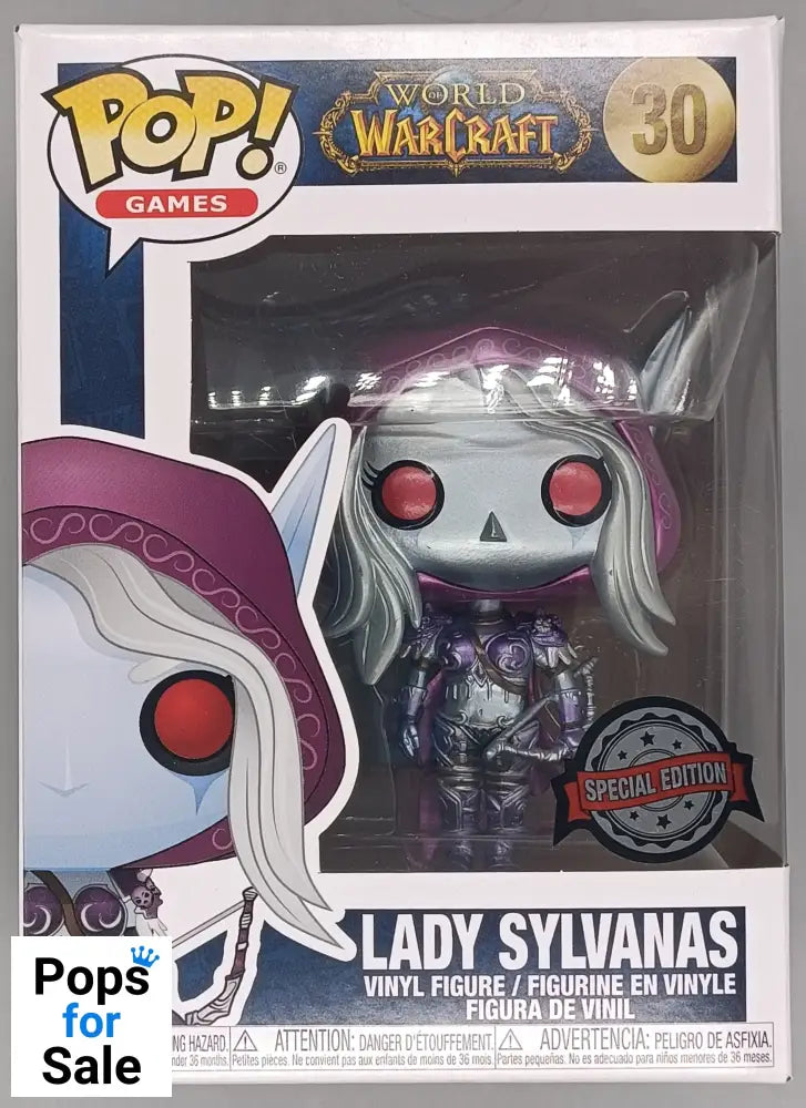 #30 Lady Sylvanas - Metallic - World of Warcraft Funko POP