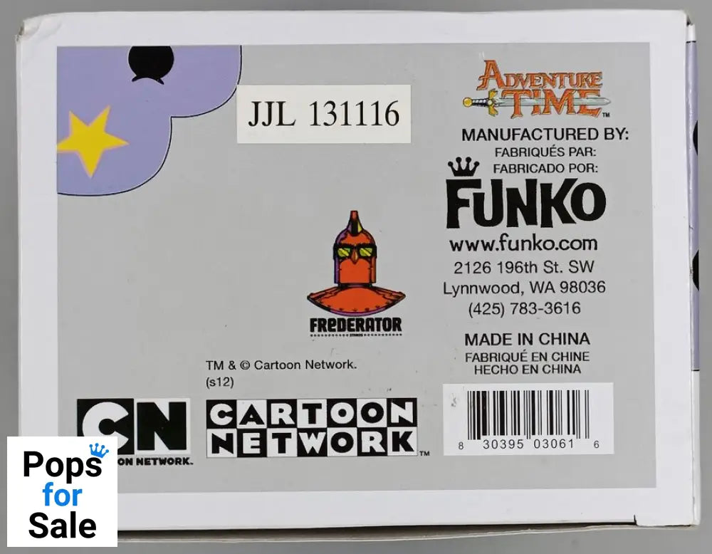 #30 Lumpy Space Princess - Adventure Time - Box Damaged Funko POP
