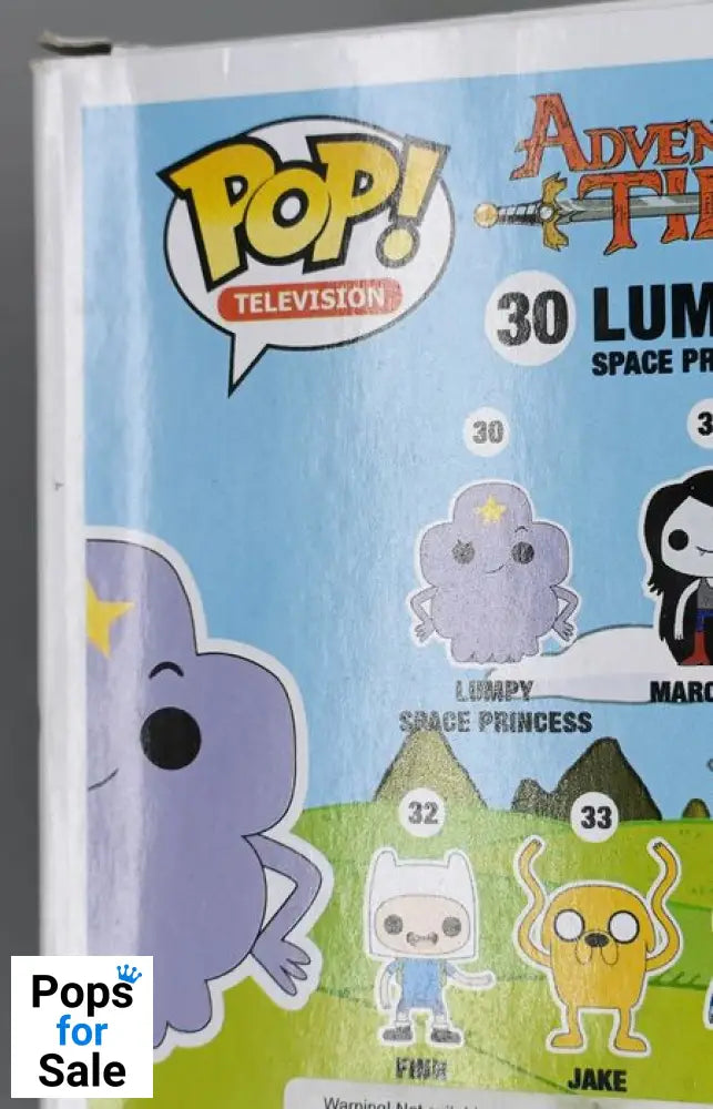 #30 Lumpy Space Princess - Adventure Time - Box Damaged Funko POP