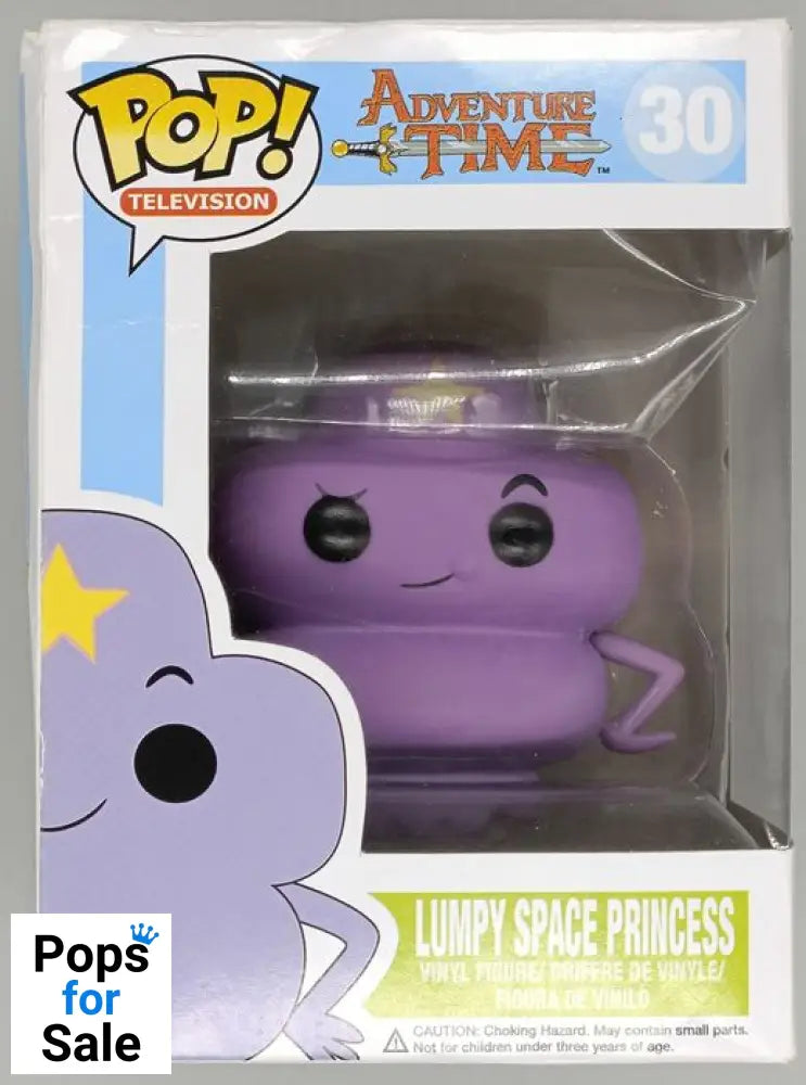 #30 Lumpy Space Princess - Adventure Time - Box Damaged Funko POP