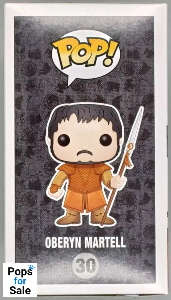 #30 Oberyn Martell - Game of Thrones Funko POP