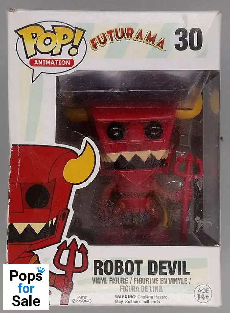 30 Robot Devil - Futurama - Funko POP - Box Damaged