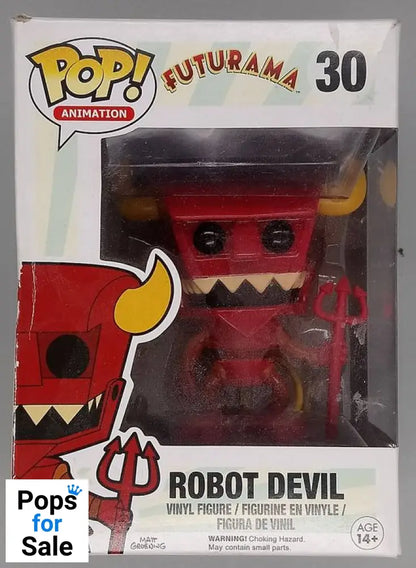 30 Robot Devil - Futurama - Funko POP - Box Damaged