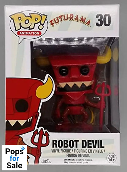 30 Robot Devil - Futurama - Funko POP - Box Damaged