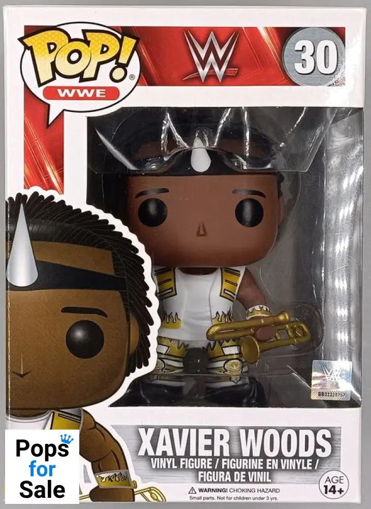 #30 Xavier Woods - WWE Funko POP