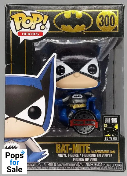 300 Bat-Mite (1st Appearance 1959) - Metallic - DC - Damaged Box Funko POP