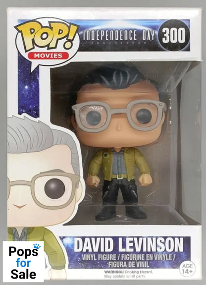 #300 David Levinson - Independence Day 2 - Box Damaged Funko POP - PopsforSale.co.uk