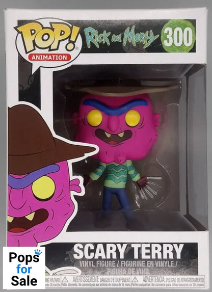 #300 Scary Terry - Rick And Morty - Box Damaged Funko POP