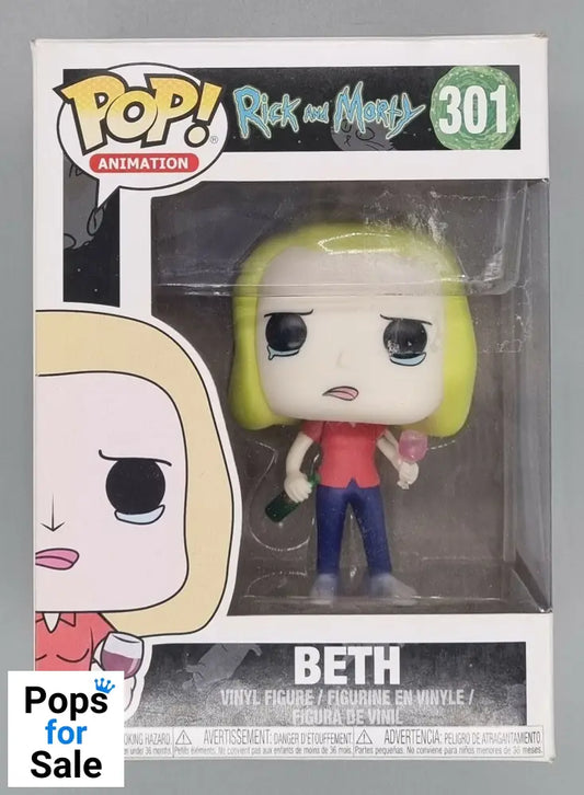 301 Beth (Wine Glass) - Rick and Morty Funko POP