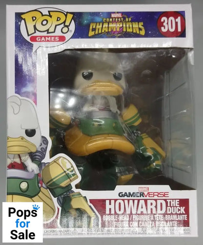 301 Howard the Duck 6 Inch Marvel Contest of Champions - Damaged Box Funko POP