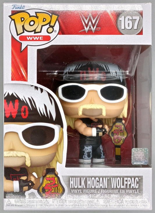 167 Hulk Hogan Wolfpac - WWE - Funko POP - Box Damaged