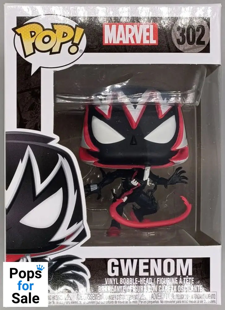 #302 Gwenom - Marvel - Box Damaged Funko POP - PopsforSale.co.uk