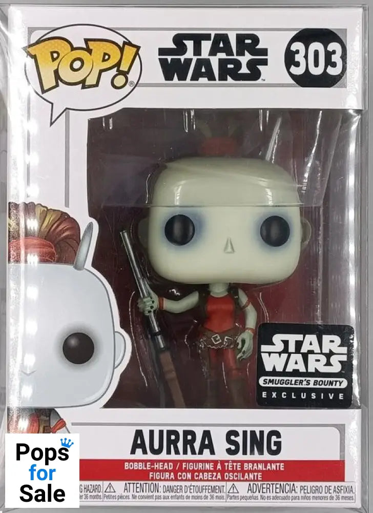 #303 Aurra Sing - Star Wars - Smugglers Bounty Funko POP - PopsforSale.co.uk