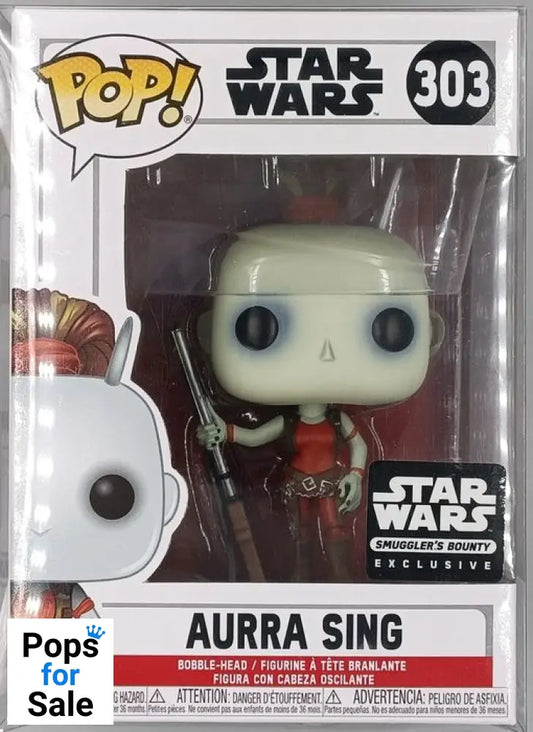 #303 Aurra Sing - Star Wars - Smugglers Bounty Funko POP