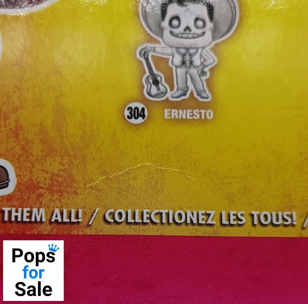 303 Miguel - Glow - Disney Coco -Funko POP - Box Damaged