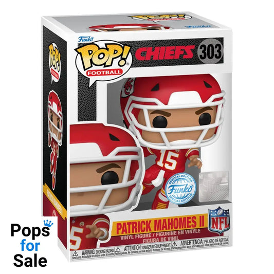 303 Patrick Mahomes II - NFL Legends - Kansas City Chiefs Funko POP PRESALE