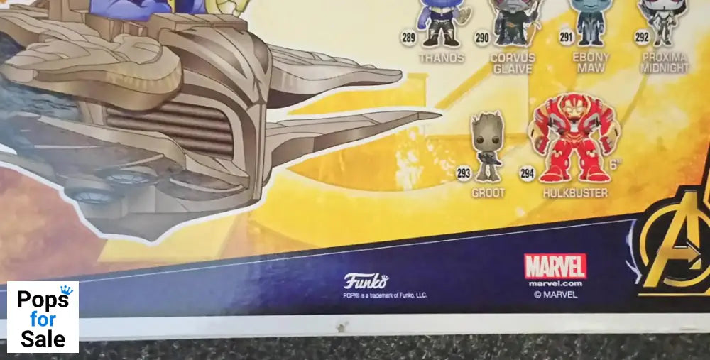 #303 Thanos (Sanctuary 2) Deluxe Avengers MCC - Box Damaged Funko POP