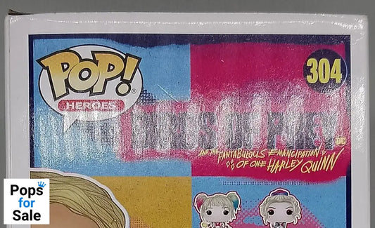 #304 Black Canary (Boobytrap Battle) DC Birds of Prey Box Damaged Funko POP