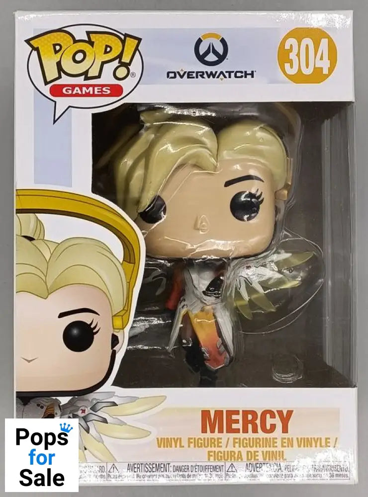 304 Mercy - Overwatch - Box Damaged Funko POP