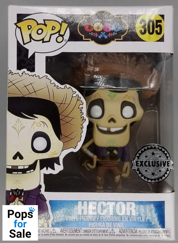 305 Hector - Disney Coco Box Damaged Funko POP