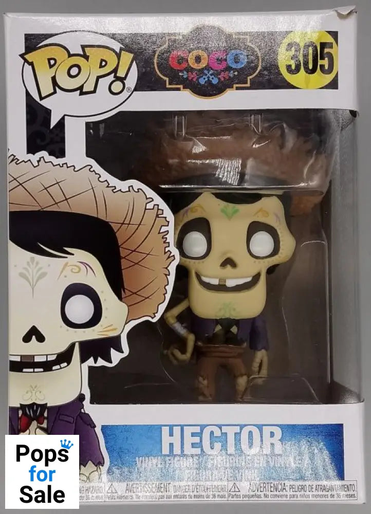 305 Hector - Disney Coco Box Damaged Funko POP