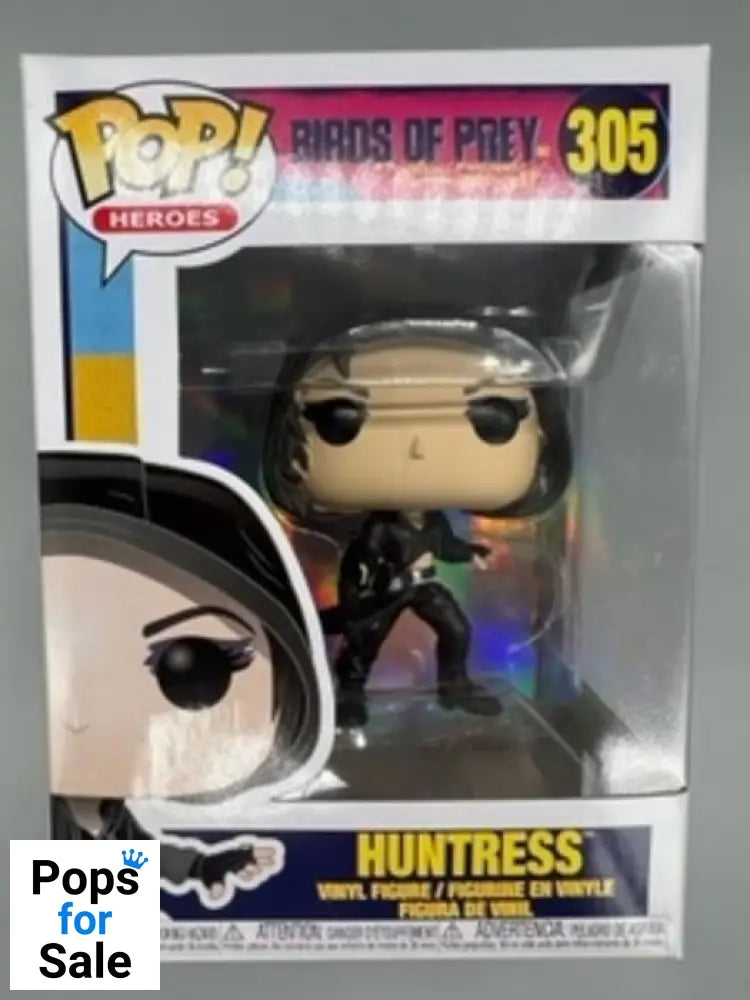 #305 Huntress - DC Birds of Prey - Box Damaged Funko POP - PopsforSale.co.uk