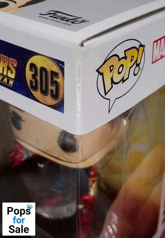 305 Iron Spider (Unmasked) Marvel Avengers - Funko POP - Box Damaged