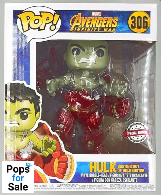 #306 Hulk (Busting Out of Hulkbuster) 6 Inch Marvel Avengers