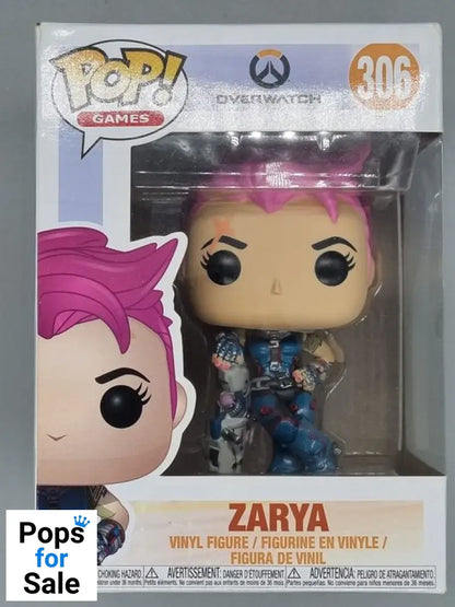 306 Zarya - Overwatch - Box Damaged Funko POP