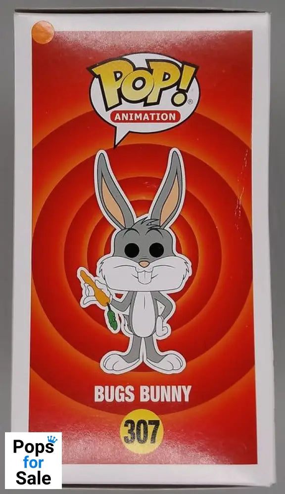 #307 Bugs Bunny - Looney Toons - Box Damaged Funko POP - PopsforSale.co.uk