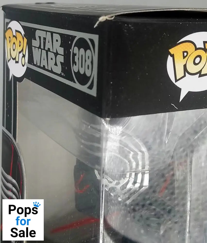 #308 Kylo Ren (Supreme Leader Lights & Sound) Star Wars Box Damaged Funko POP - PopsforSale.co.uk