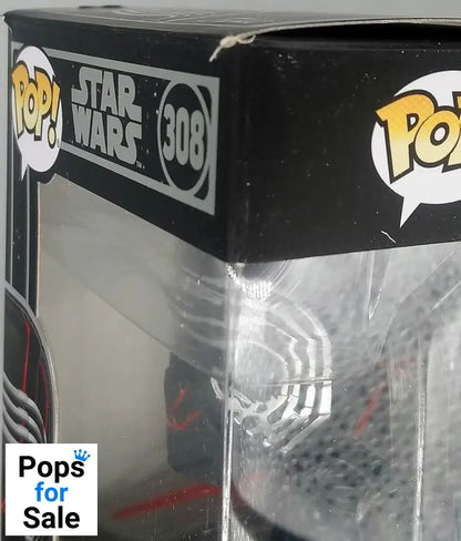 #308 Kylo Ren (Supreme Leader Lights & Sound) Star Wars Box Damaged Funko POP