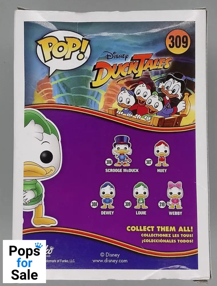 309 Louie - Disney Ducktales - Funko POP - Box Damaged