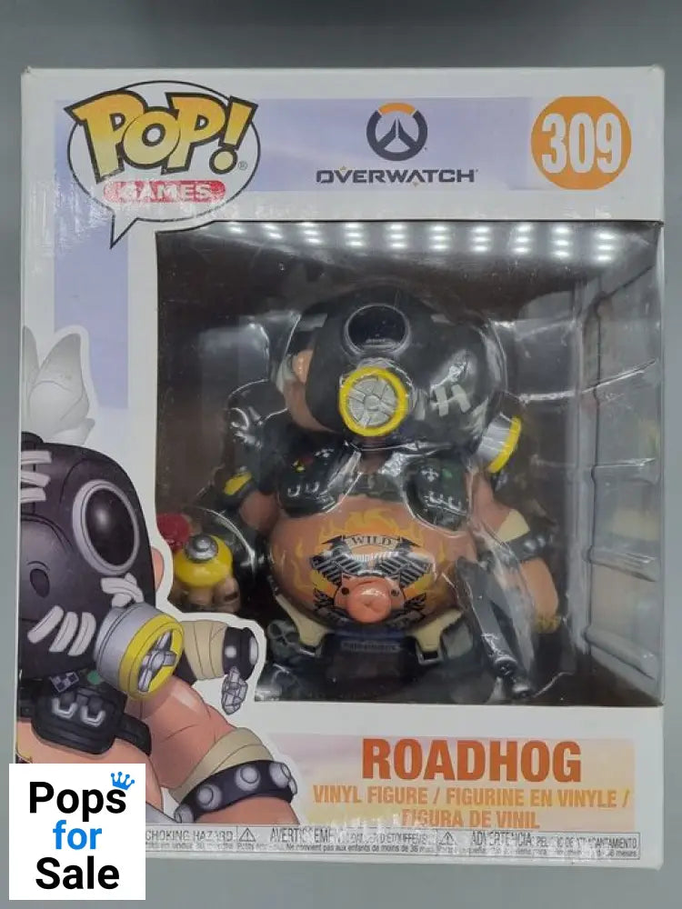 309 Roadhog - 6 Inch - Overwatch - Box Damaged Funko POP