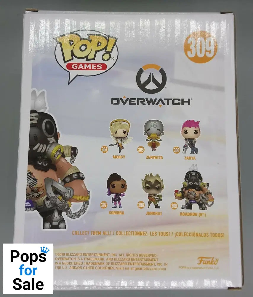 309 Roadhog - 6 Inch - Overwatch Funko POP