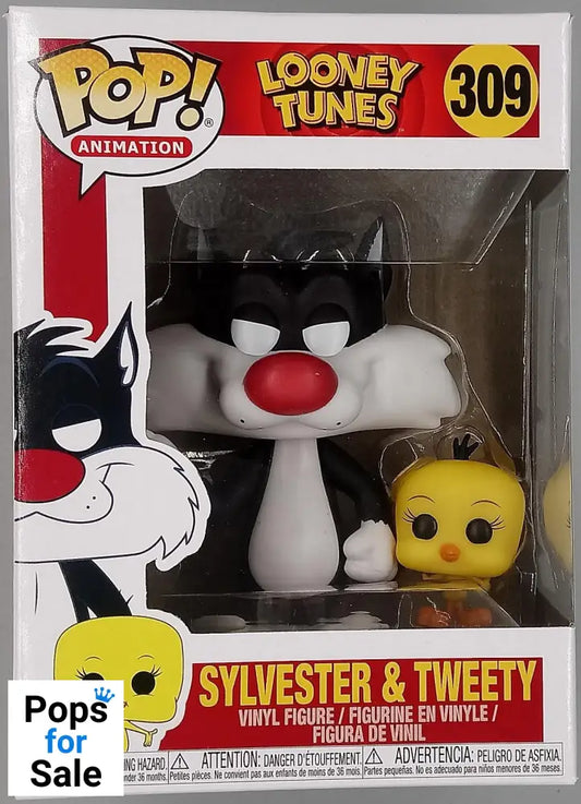309 Sylvester & Tweety - Looney Tunes Funko POP - Brand New