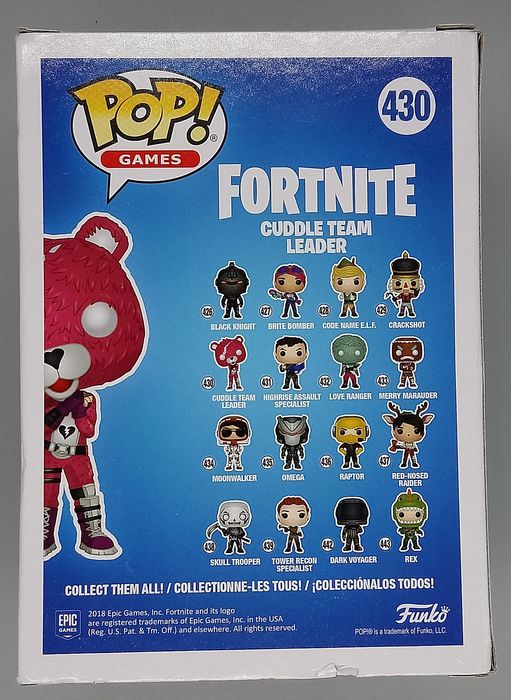 430 Cuddle Team Leader - Fortnite Funko POP - Damaged Box