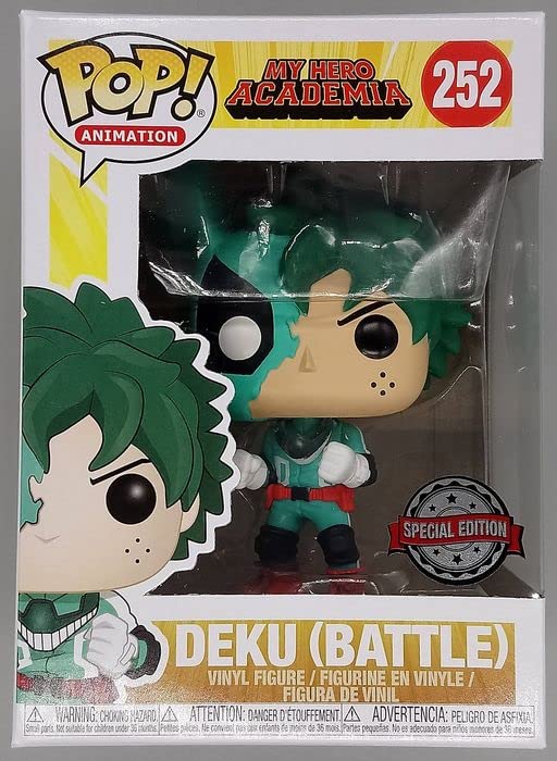 252 Deku (Battle) - My Hero Academia - Funko POP - Box Damaged
