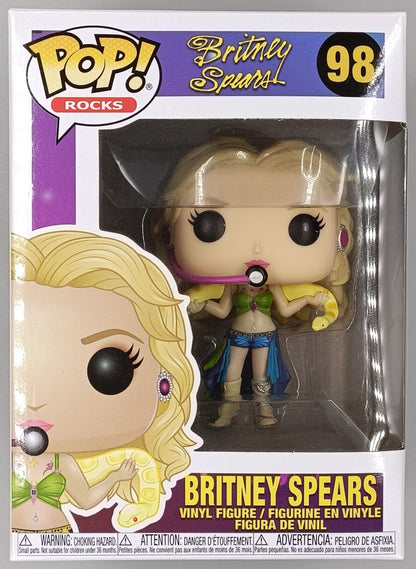 98 Britney Spears (I'm a Slave 4 U) Funko POP - Box Damaged