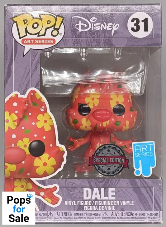 #31 Dale - Art Series - Disney Mickey and Friends Box Damaged Funko POP - PopsforSale.co.uk