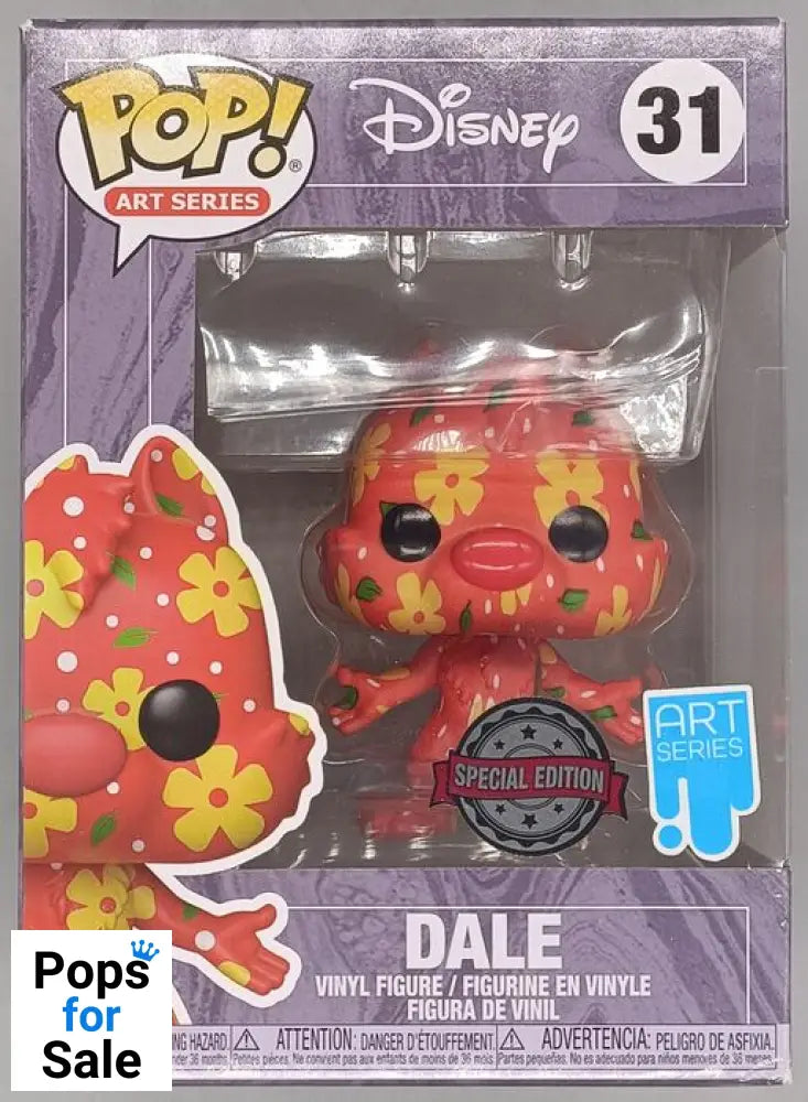 #31 Dale - Art Series - Disney Mickey and Friends Box Damaged Funko POP