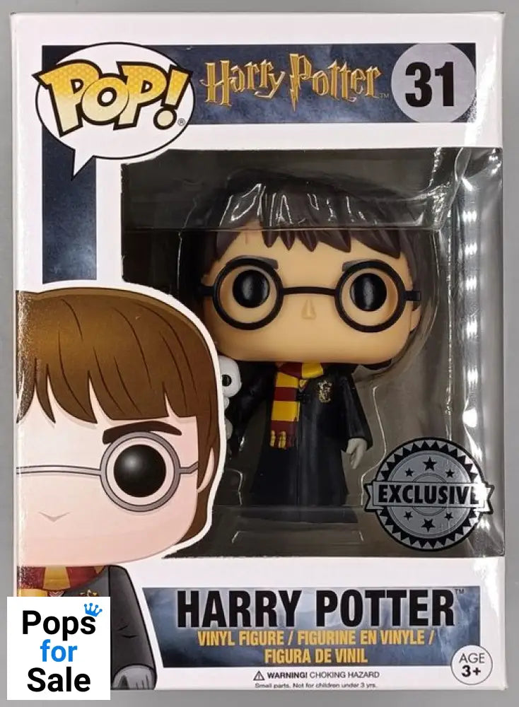 #31 Harry Potter (Robes w/ Hedwig) - Harry Potter Funko POP - PopsforSale.co.uk