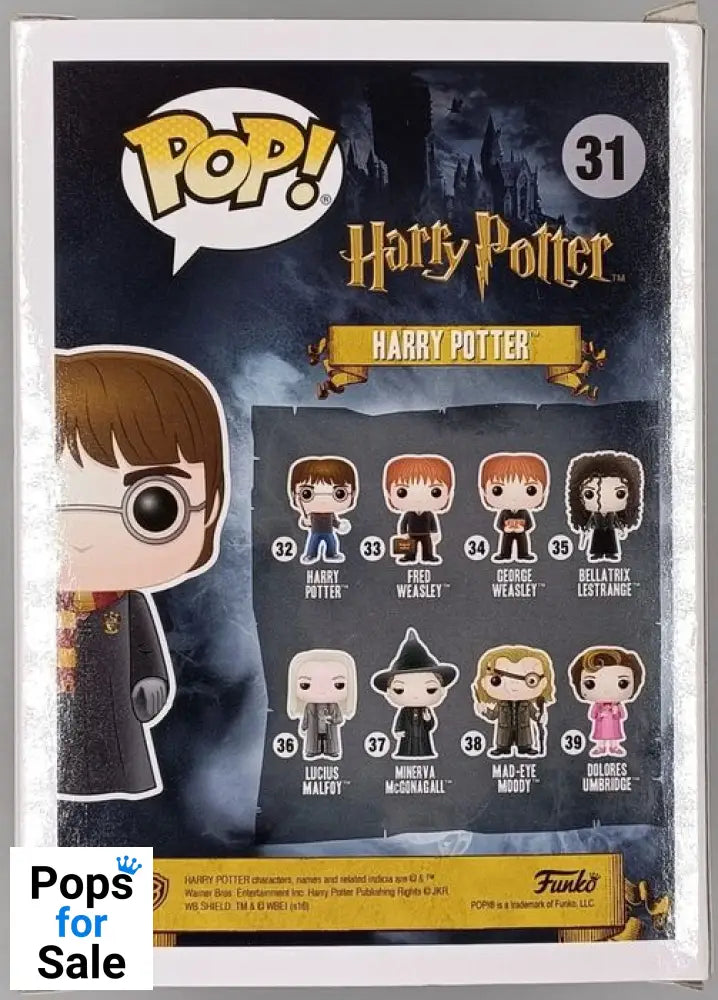 #31 Harry Potter (Robes w/ Hedwig) - Harry Potter Funko POP - PopsforSale.co.uk